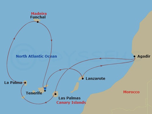 Cruise Map