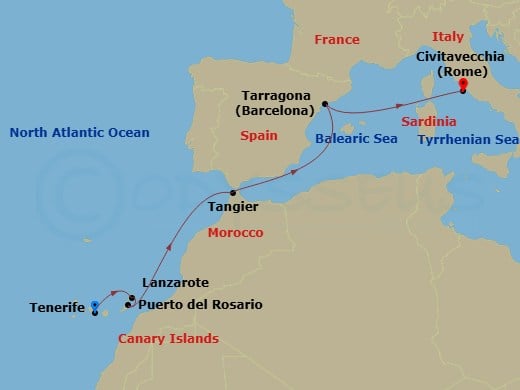 Cruise Map