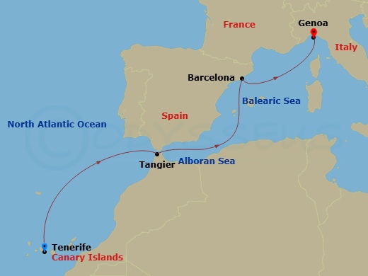 Cruise Map