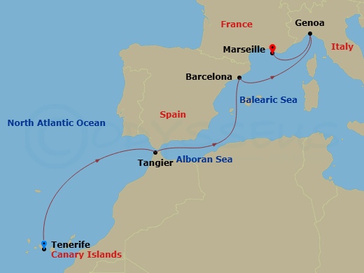 Cruise Map