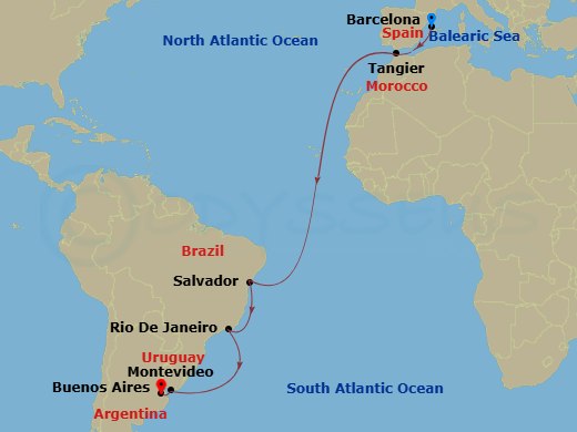 Cruise Map