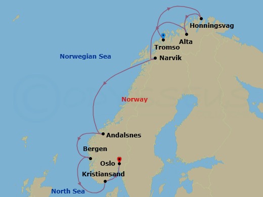 Cruise Map