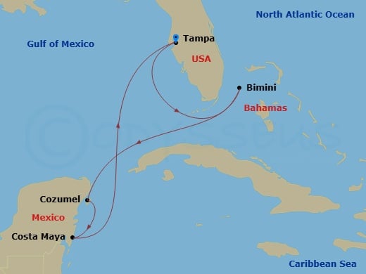 Cruise Map