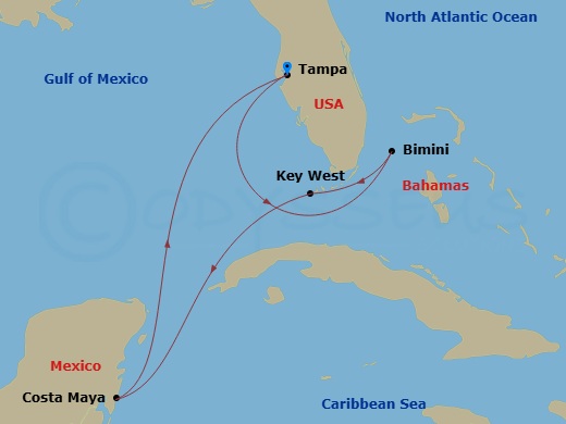 Cruise Map