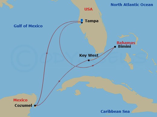 Cruise Map