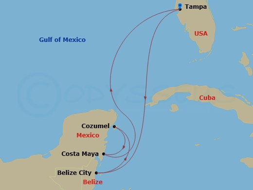 Cruise Map