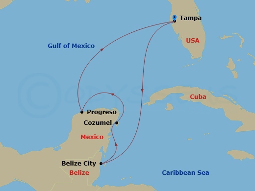 Cruise Map