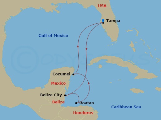 Cruise Map