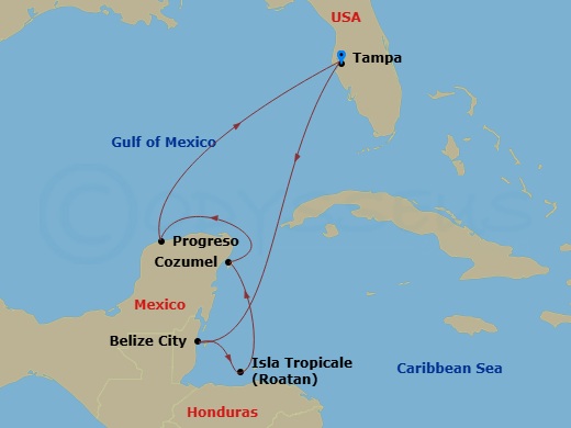 Cruise Map