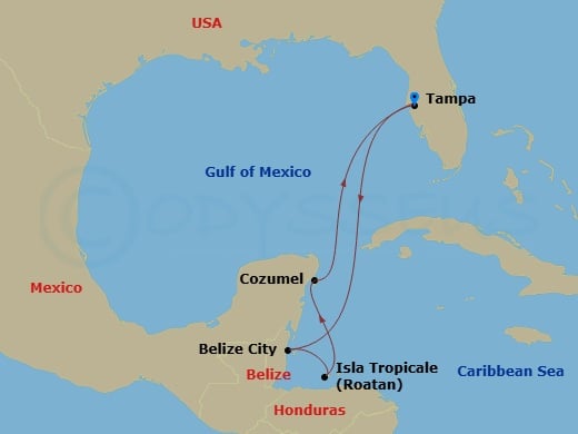 Cruise Map