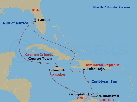 Cruise Map