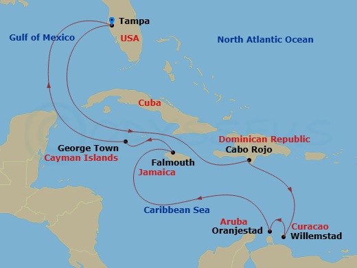 Cruise Map
