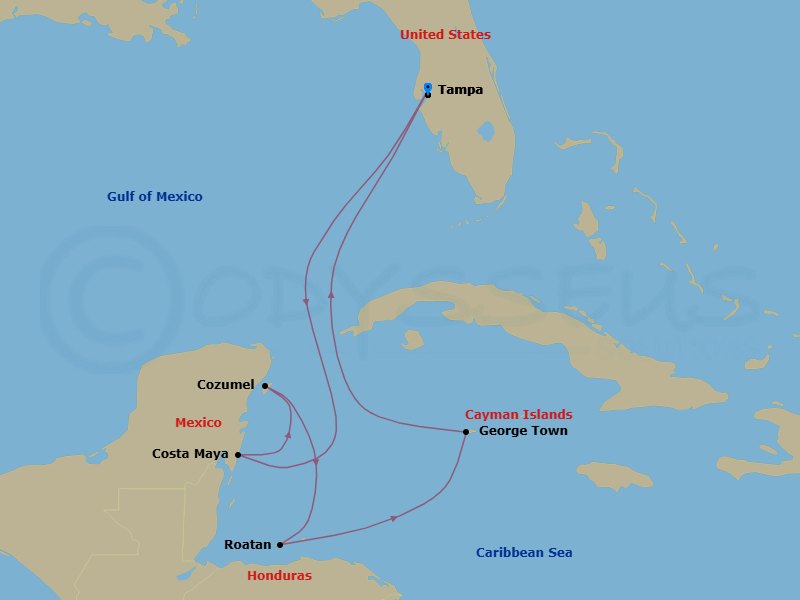 Cruise Map