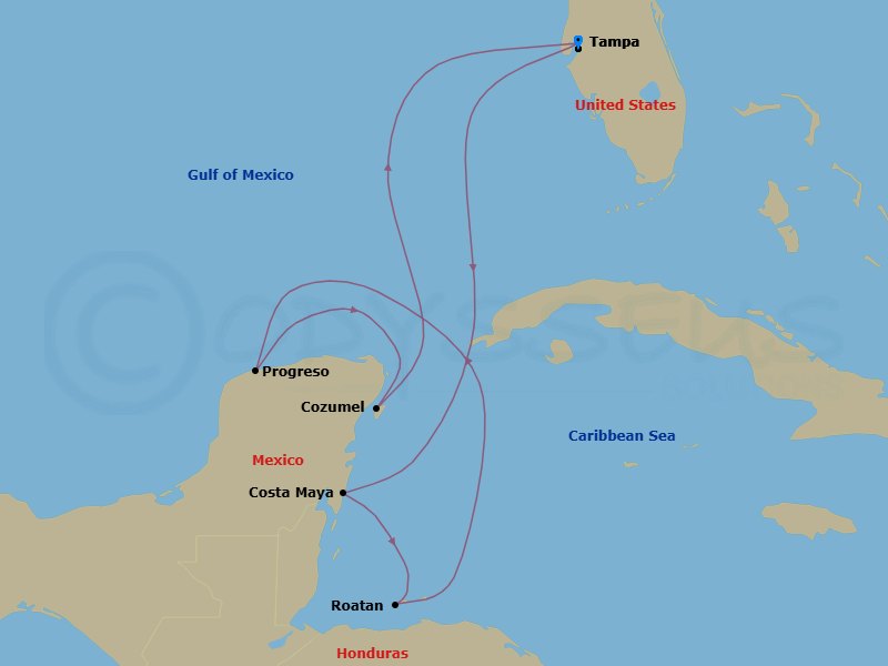 Cruise Map