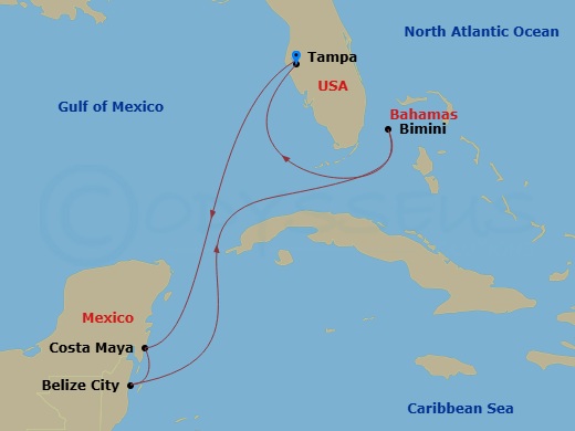Cruise Map