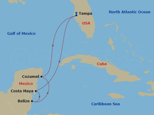 Cruise Map