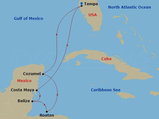 Cruise Map