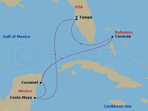 Cruise Map