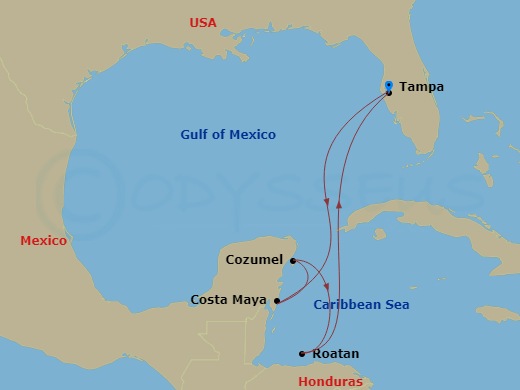 Cruise Map