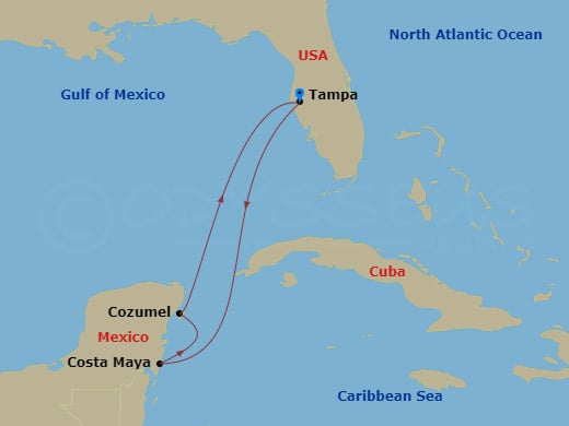 Cruise Map