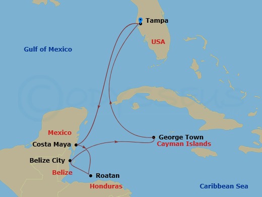 Cruise Map