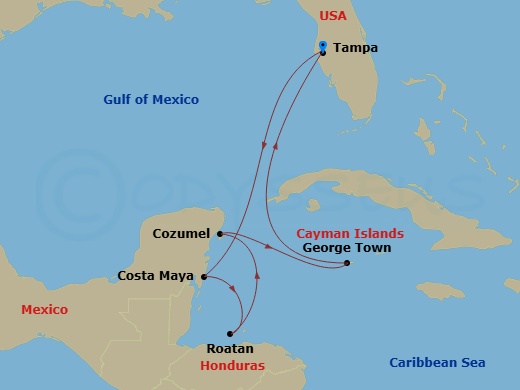 Cruise Map