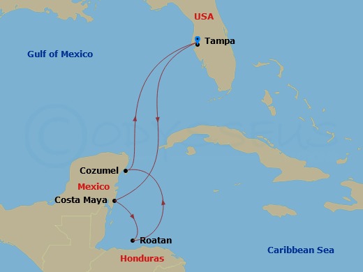 Cruise Map