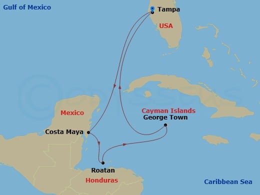 Cruise Map