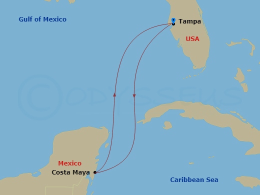 Cruise Map
