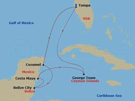 Cruise Map