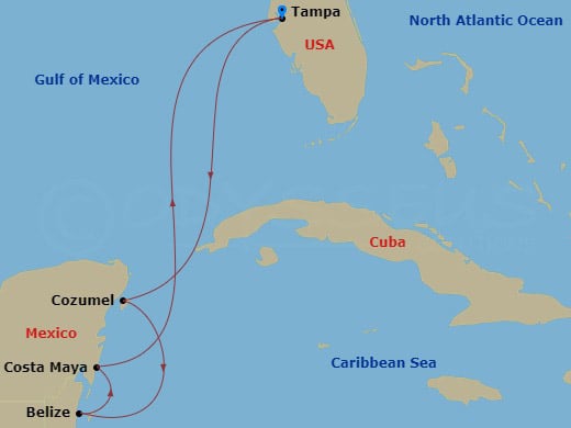 Cruise Map