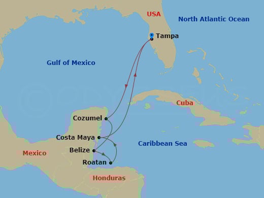 Cruise Map