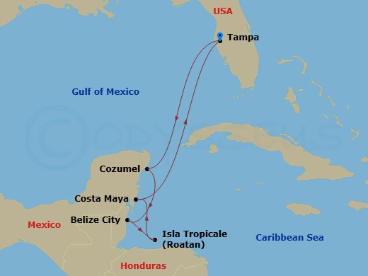 Cruise Map