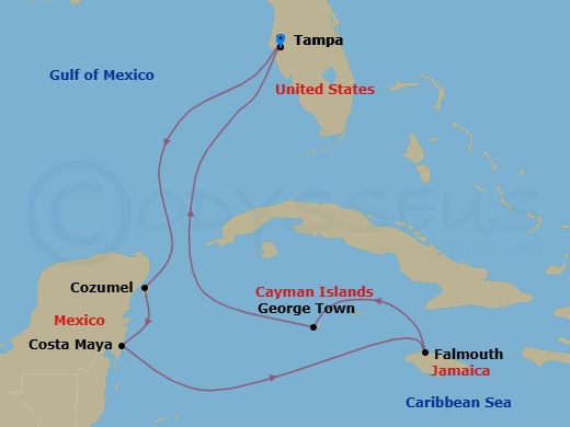 Cruise Map