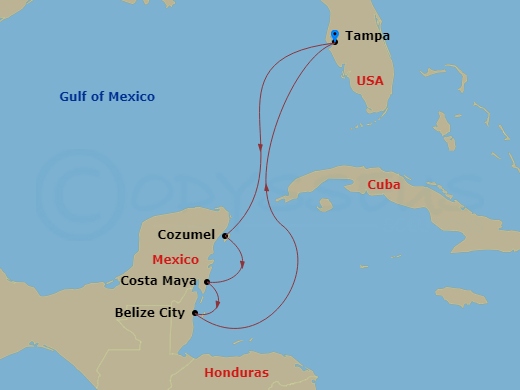 Cruise Map