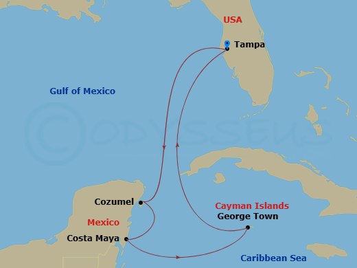 Cruise Map