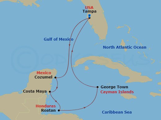 Cruise Map