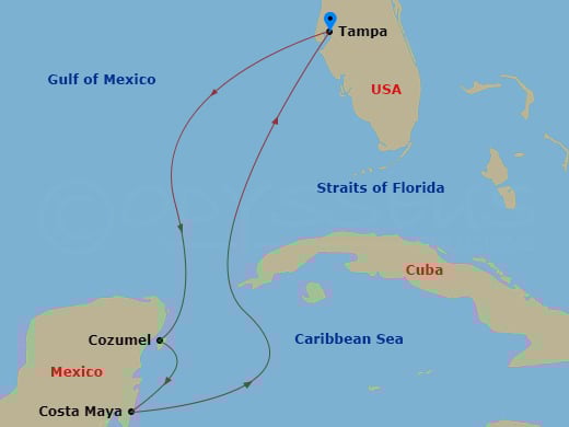 Cruise Map