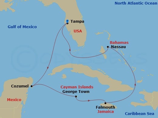 Cruise Map