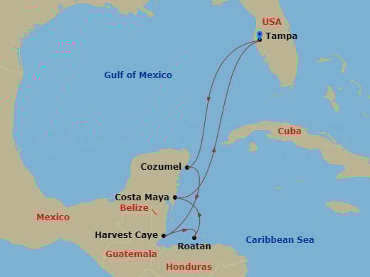 Cruise Map