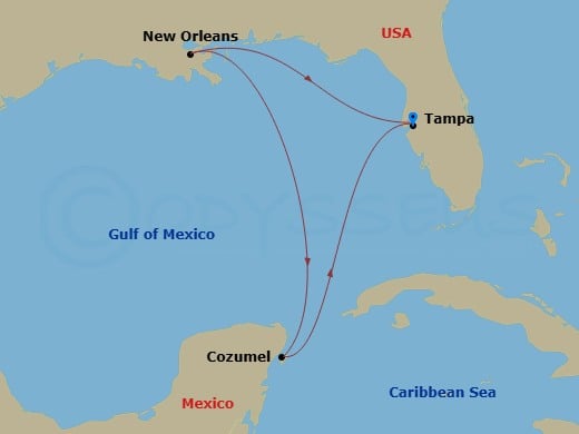 Cruise Map