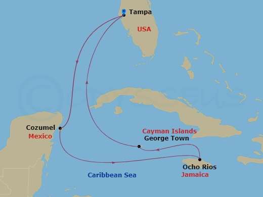 Cruise Map