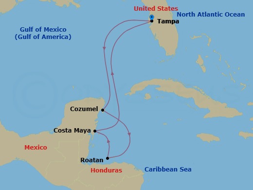 Cruise Map