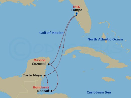 Cruise Map
