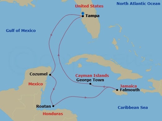 Cruise Map