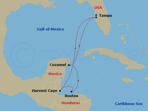 Cruise Map