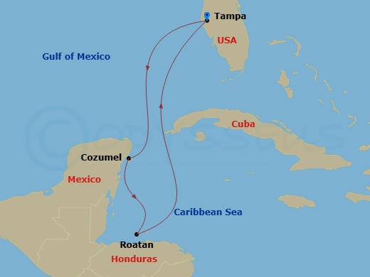 Cruise Map