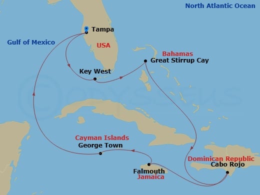 Cruise Map