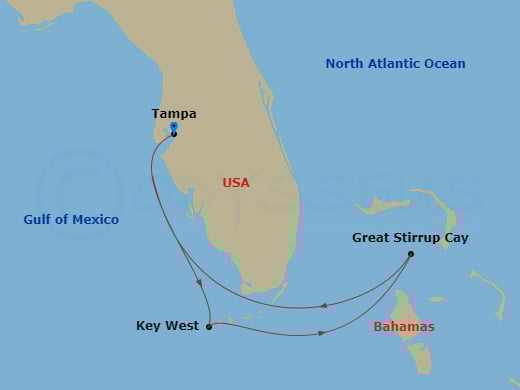 Cruise Map