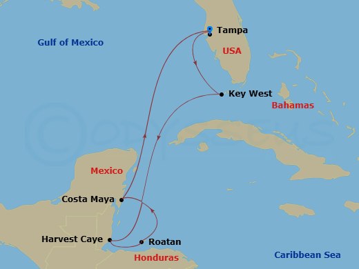 Cruise Map